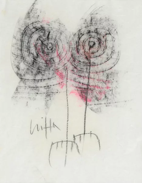 Roberto Crippa — Eule, aus "La lune en rodage", 1960