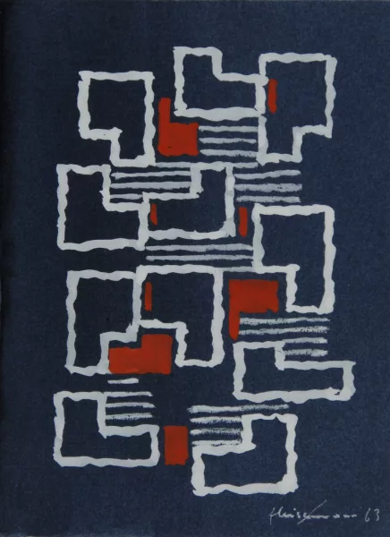 Adolf Fleischmann — Ohne Titel, 1963
