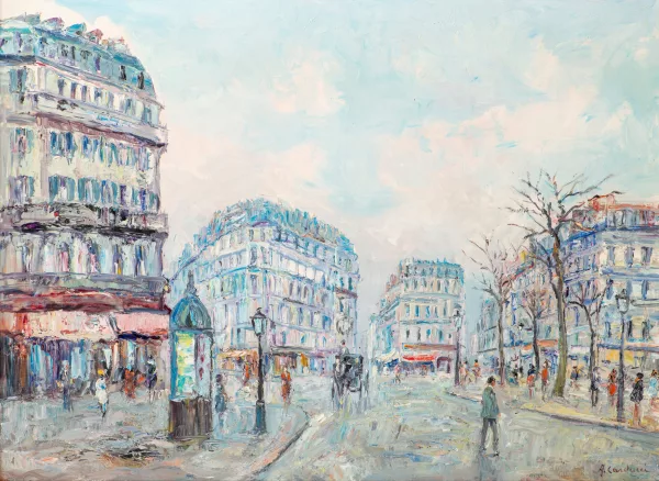 Adolfo Carducci — Rue à Paris