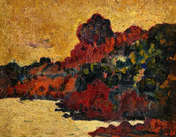 Louis Valtat — "Les rochers rouges, Anthéor le soir