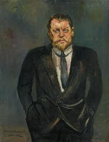 Gert Heinrich Wollheim — Porträt Heinrich George