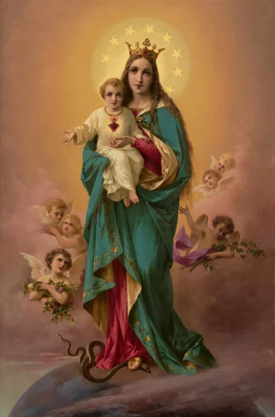 Luigi Crosio — Madone à l’Enfant
