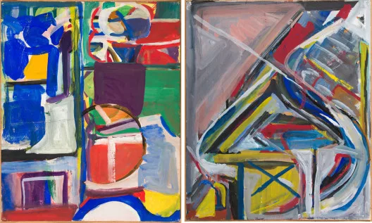Shirley Jaffe — Ohne Titel, 1964/1971