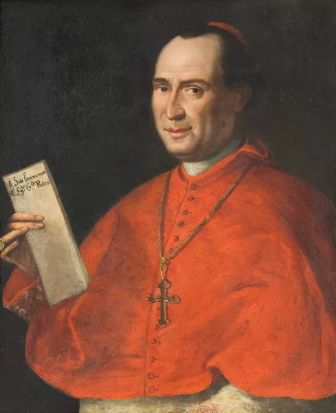 Vicenzo Milione — Attribué à Milione, Vincenzo — zugeschrieben Bildnis des Kardinals di Pietro
