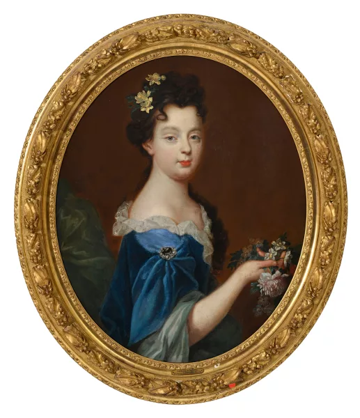 Pierre Mignard — Suiveur de Pierre I Mignard — Portrait d’Adelaïde de Savoie, duchesse de Bourgogne