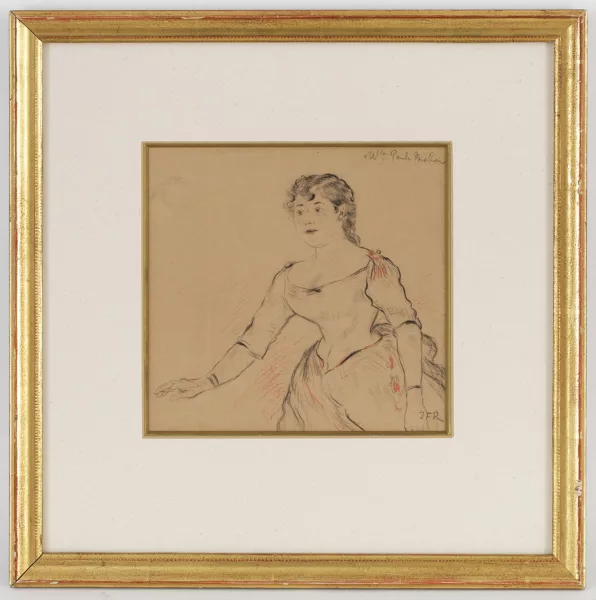 Jean-François Raffaëlli — Portrait de Mademoiselle Paula Rebion