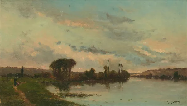 Jacques-Henry Delpy — Flusslandschaft
