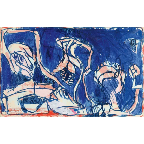 Pierre Alechinsky — Lampe baladeuse