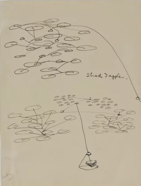George Rickey — Ombre mouchetée, 1951
