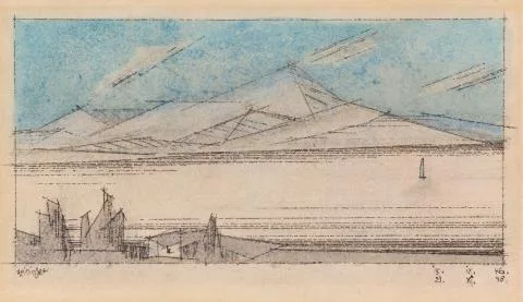 Lyonel Feininger — Seascape