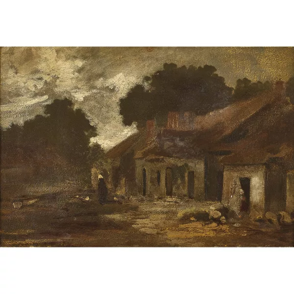 Jules Dupré — Entourage de JULES DUPRÉ — "Crépuscule".
