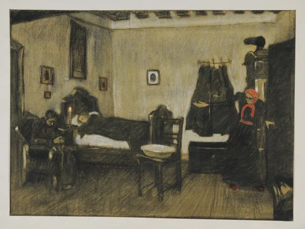 Stefan Eggeler — La fièvre, 1915