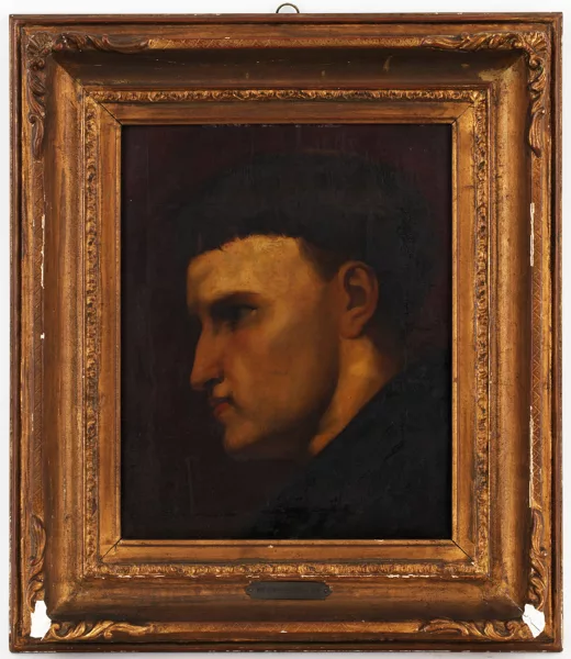 Ary Scheffer — Portrait d'un jeune moine,