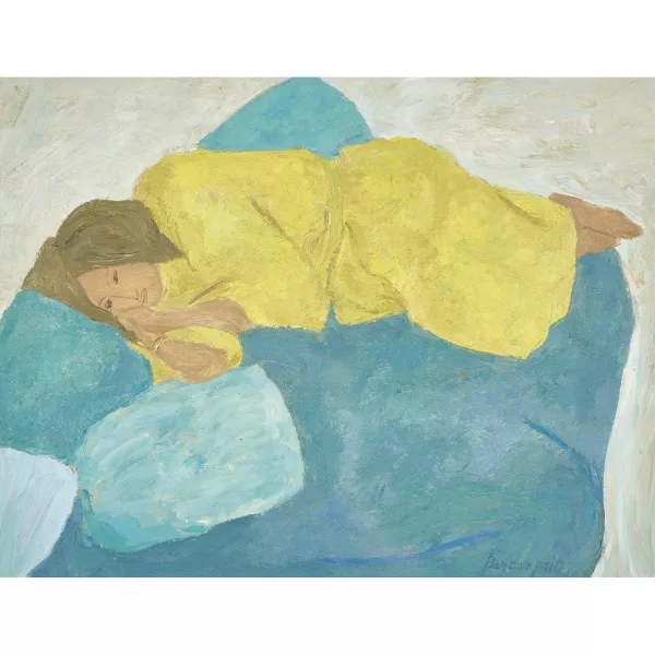 Pierre Boncompain — Femme allongée.