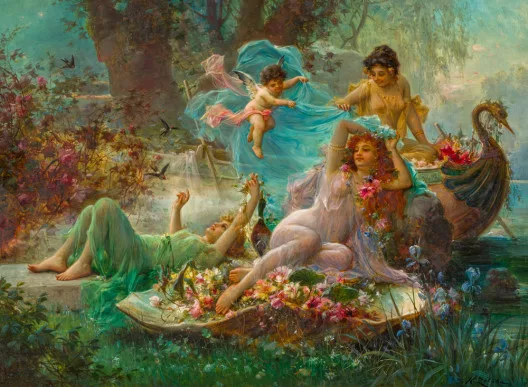 Hans Zatzka — Die Geburt der Venus