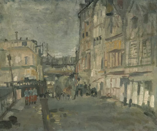 John Marin — Pariser Strassenansicht
