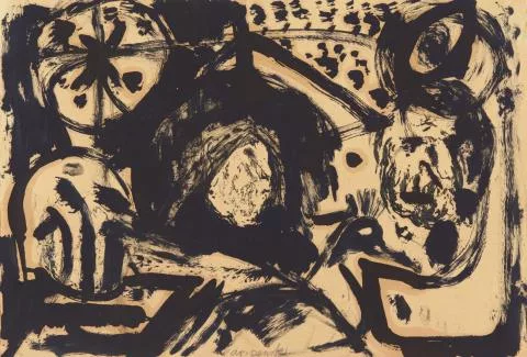 A. R. Penck — Sans titre