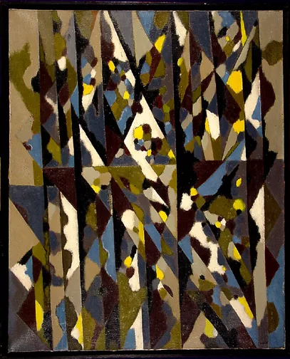 William Gear — Haie en hiver, 1951