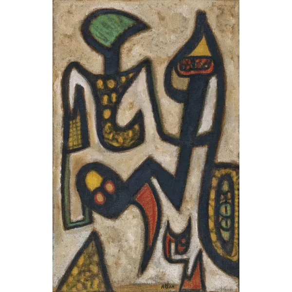 Jean-Michel Atlan — "Peinture bérbére".
