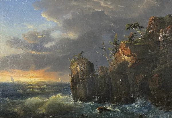 Régis François Gignoux — Mount Desert, Frenchman Bay, Bundesstaat Maine
