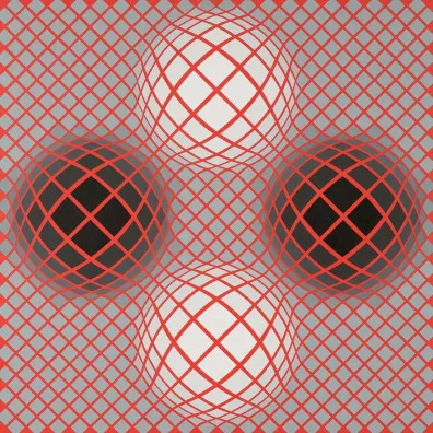 Victor Vasarely — Halo, 1984
