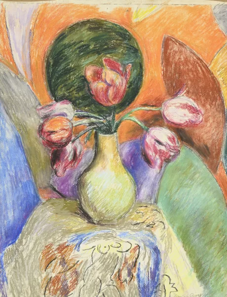 Duncan Grant — "Flowers",