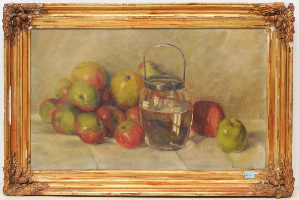 Malva Schalek — Stillleben mit Äpfeln