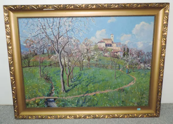 Paul Kutscha — Frühlingslandschaft