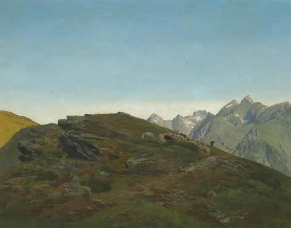 Hans Frank — Morgen auf dem Tauernkamm