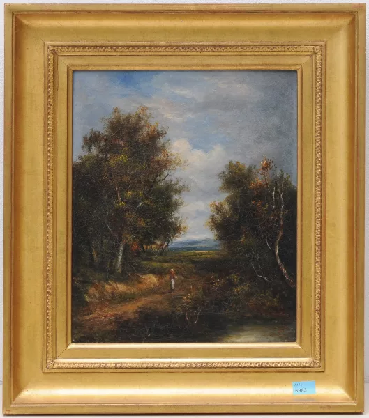 Joseph Thors — Landschaft mit Staffage
