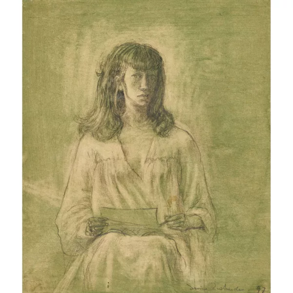 Irène Zurkinden — Selbstbildnis.