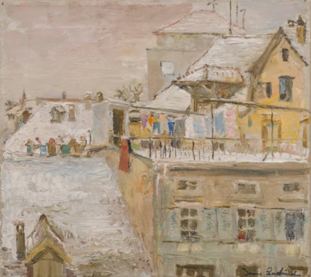 Basler Altstadt im Winter