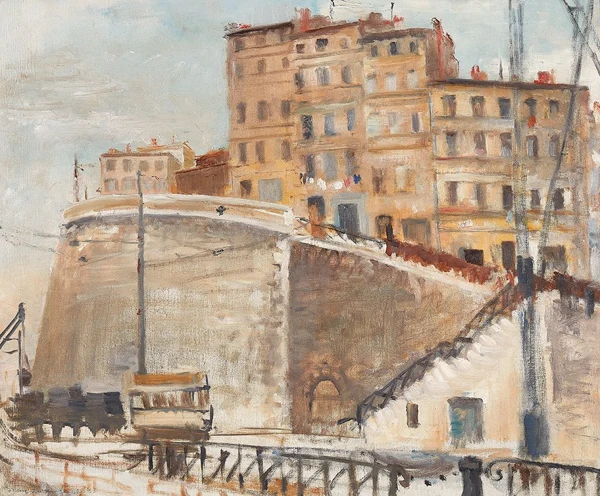 Irène Zurkinden — Paris, gare de l'est, 1933