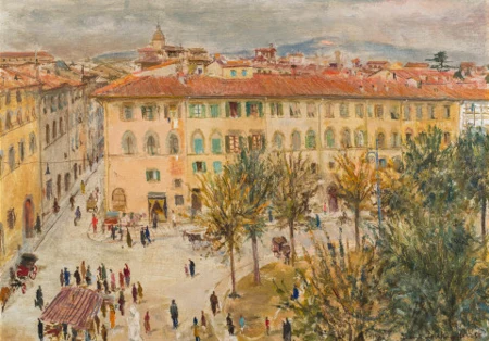 Italienische Stadt, 1955
