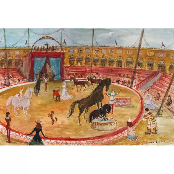 In der Zirkusmanege