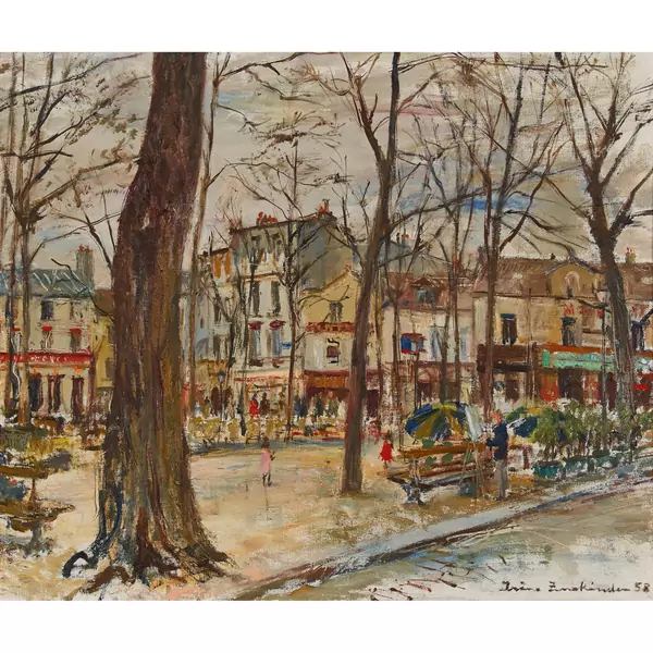 La Place du Tertre à Paris