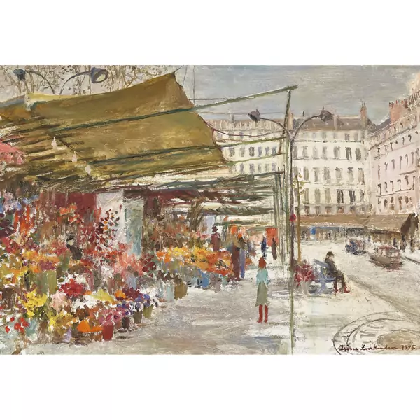 Blumenmarkt in Paris