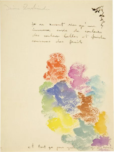 Irène Zurkinden — Farbspiel (Obstfarben)