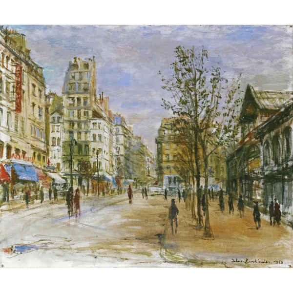 Irène Zurkinden — LES HALLES, RUE RAMBUTEAU, PARIS, 1969 THE MARKET HALLS, RAMBUTEAU STREET, PARIS, 1969