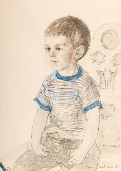 Portrait eines kleinen Knaben