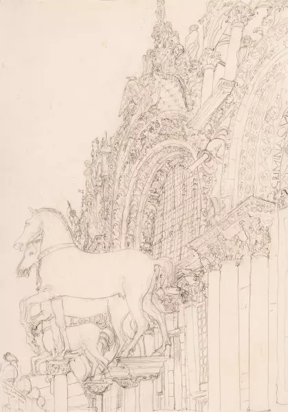 Die Pferde von San Marco. 1934