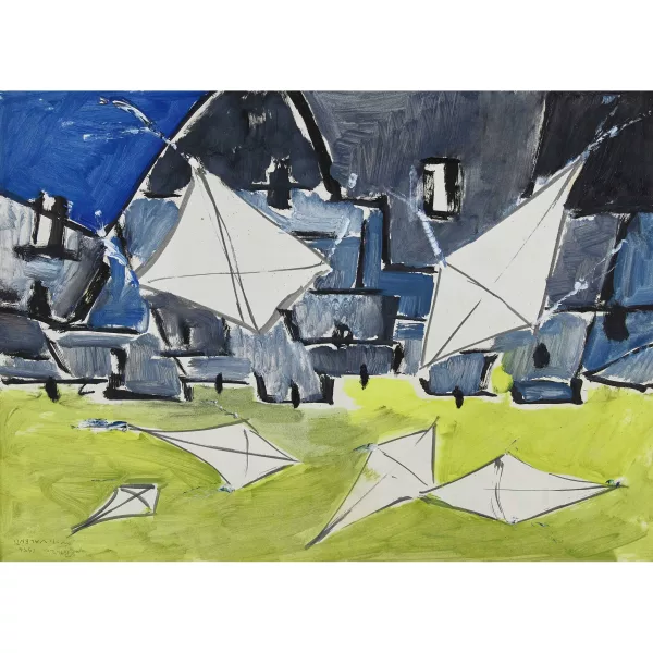Italo Valenti — "Aquilloni; Cerfs-volants".