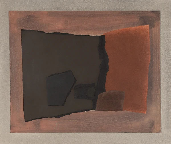 Italo Valenti — Paessaggio bruno, 1963