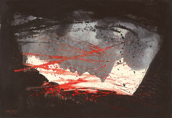 Italo Valenti — Lago di notte, 1958