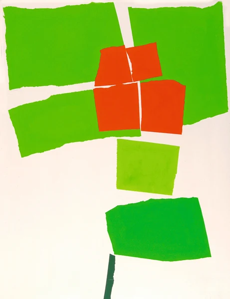 Italo Valenti — La fleur rouge, 1973