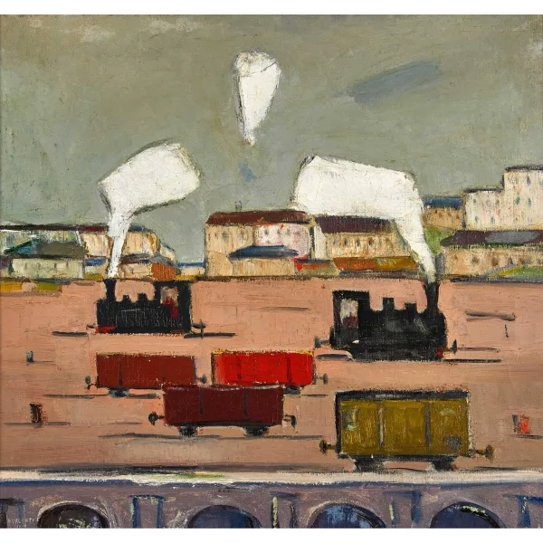 Italo Valenti — "I trenini".
