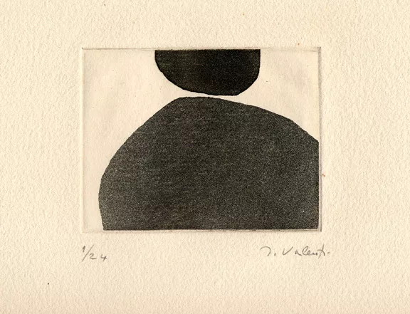 Italo Valenti — Mappe. 6 acquatintes, 1967
