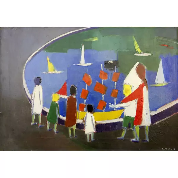 Italo Valenti — Il Laghetto — Galerie Kornfeld