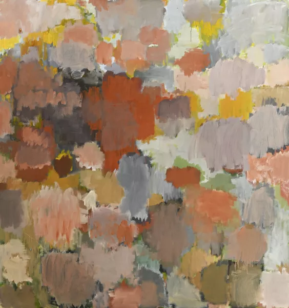 Ivo Vonlanthen (1959) — Ivo Vonlanthen (1959), S_ans titre_, 2011, huile sur toile, signée et datée au verso, 193x185 cmProvenance: Galerie Alexandre Mottier, le 16 décembre 2013