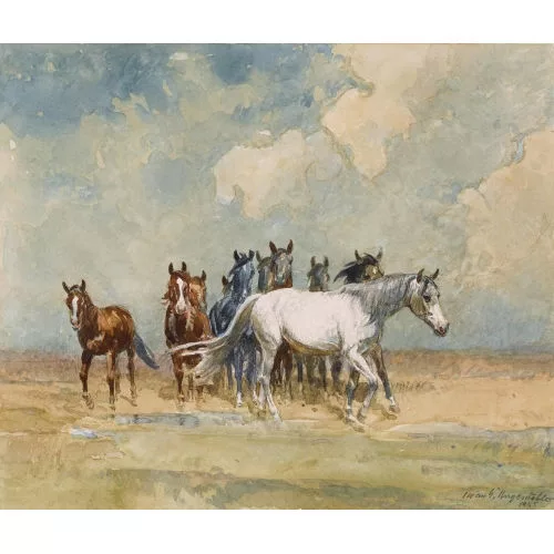 IWAN EDWIN HUGENTOBLER — "Puszta".